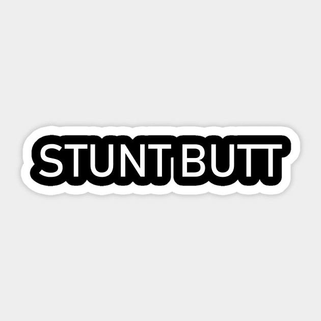 Stunt Butt Sticker by Water Boy